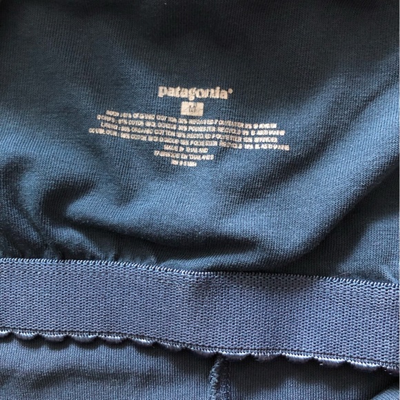 Patagonia Organic Cotton Vitality Strap Dress in Dark Blue Size M - Picture 5 of 8